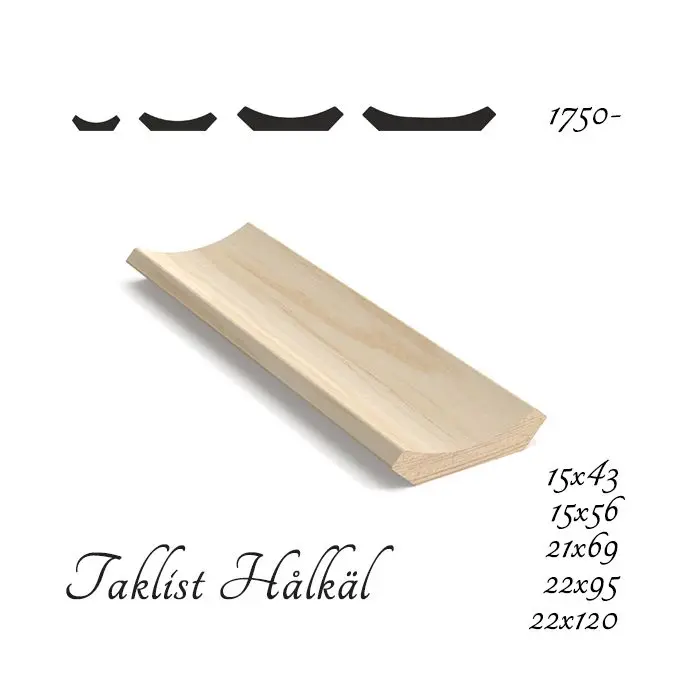 Signatur Taklist Hålkäl™ 21x69x4420mm