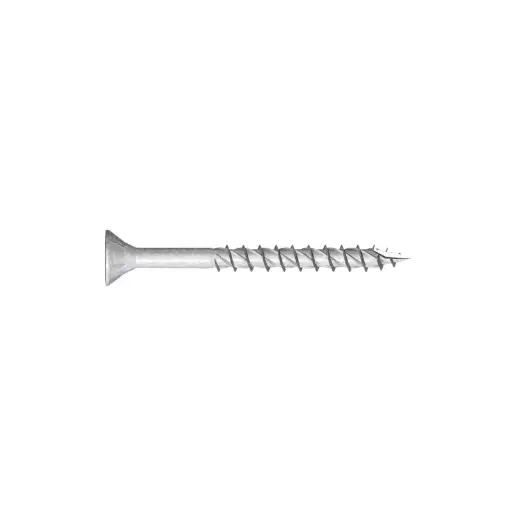 [HK000498] Jet-Fast® Spaanplaatschroeven 5,0x80mm, blauw-verzinkt deeldraad – Torx (Doos 100 stuks)