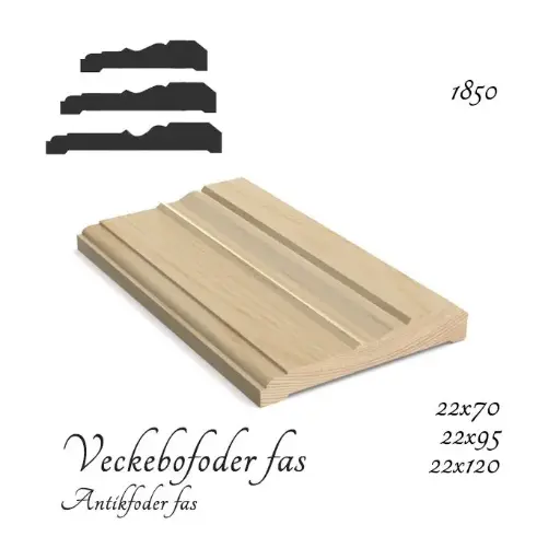 [HK001128] Signatur Veckebofoder Fas™ 22x95x4420mm