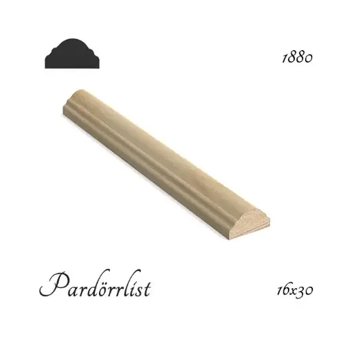 [HK001133] Signatur Pardörrlist™ lijst 16x30x4420mm