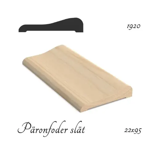 [HK001134] Signatur Päronfoder Slät™ plint 22x95x4420mm